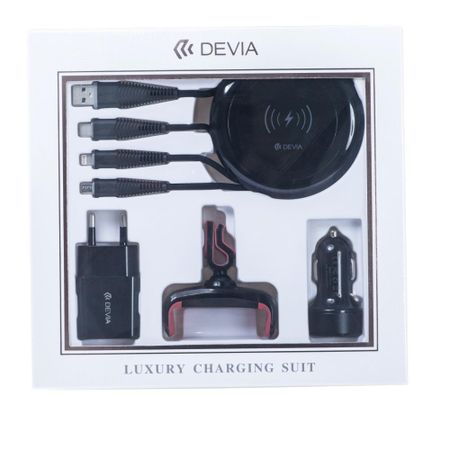Набор подарочный Devia Non-Pole Series Charger Suit (Black)