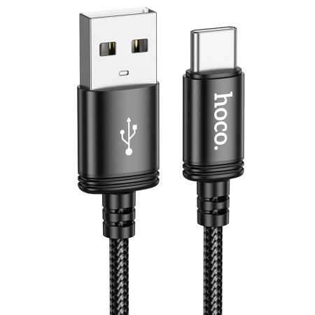 Кабель Hoco X91 Radiance (USB) на (Lightning) 300см 2.4A (черный)