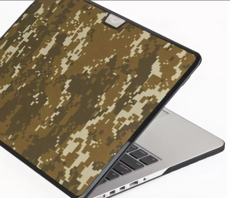 Чехол-накладка BTA-Workshop для Apple MacBook Air 13 комуфляж (светло-желтый)