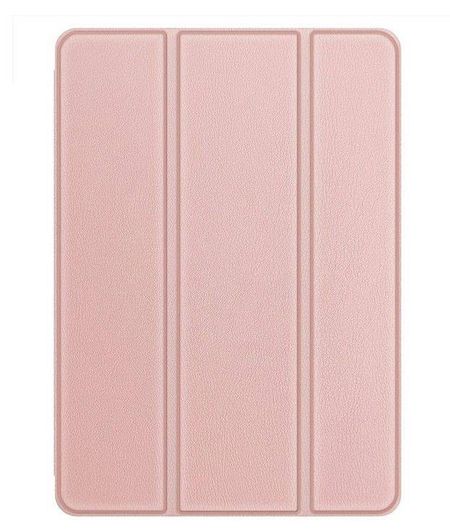 Чехол-книжка Smart Case для Apple iPad Pro 11 (2018) / Pro 2 (11) 2020 / Pro 3 (11) 2021 (искусственная кожа с подставкой) (розовое золото)