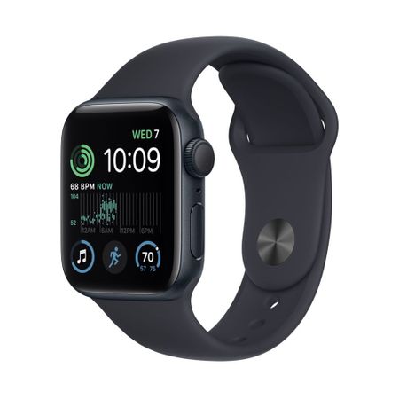 Смарт-часы Apple Watch SE (2024) 40mm Midnight Aluminium Case with Midnight Sport Band (M/L)
