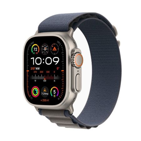 Смарт-часы Apple Watch Ultra 2 49 mm Titanium Case Blue Alpine Loop (M)
