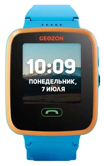 Детские смарт-часы Geozon Aqua (Orange/Blue) (G-W04BLU)