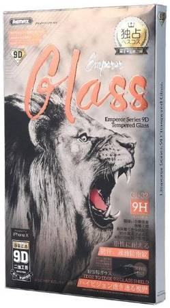 Защитное стекло Remax Emperor Series 3D 9H (GL-27) для Apple iPhone 7 Plus/8 Plus антибликовое белая рамка