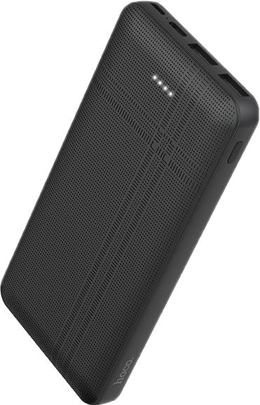 Универсальный внешний аккумулятор Hoco J48 10000mAh USBx2/ Micro USB/ Type-C (черный)