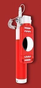 Монопод для смартфона Devia 360 Degree Rotation Selfie Stick (Drive-By-Wire) (Red) анатолий иванович уткин уинстон черчилль полная биография я легко довольствуюсь самым лучшим