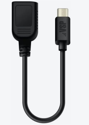 Адаптер K-08 OTG to Micro-USB (черный)