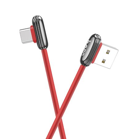 Кабель Hoco U60 USB/Micro-USB 2.4A 120см (красный)