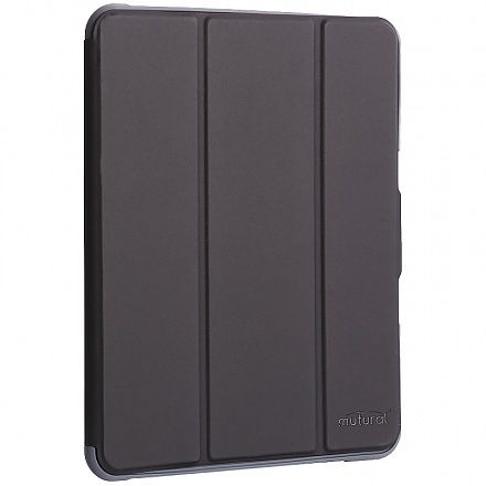 Чехол-книжка Mutural Folio Case для Apple iPad Pro 11 (2020/2021/2022) (полиуретан с подставкой) (черный)