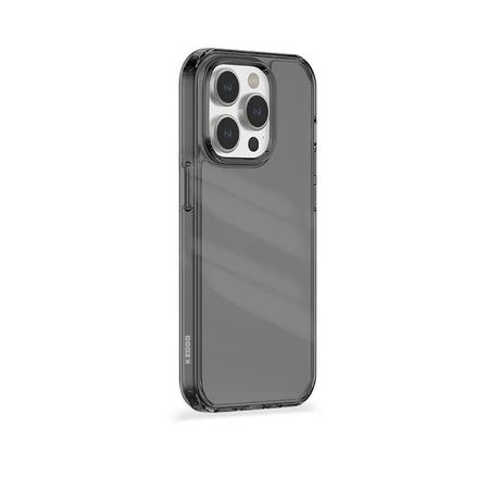 Чехол-накладка Kzdoo Guardian Case для iPhone 15 Pro пластиковый (прозрачно-черный)