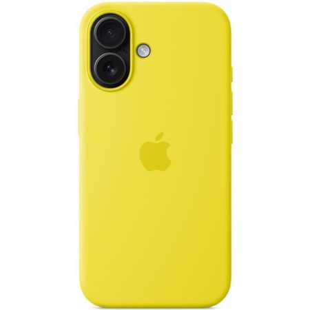 Чехол-накладка Silicone Case with MagSafe для iPhone 16 (Star Fruit)