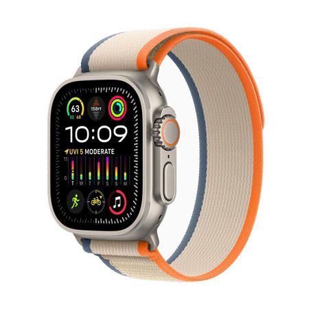 Смарт-часы Apple Watch Ultra 2 49 mm Titanium Case Orange/Beige Trail Loop (M/L)
