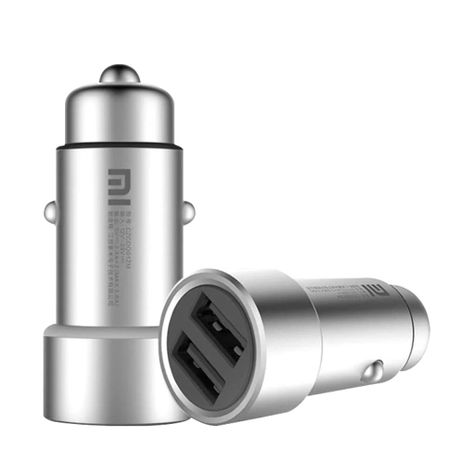 Автомобильное зарядное устройство Xiaomi Mi Car Charger Fast 2XUSB 36W (CC02CZM) (Silver)