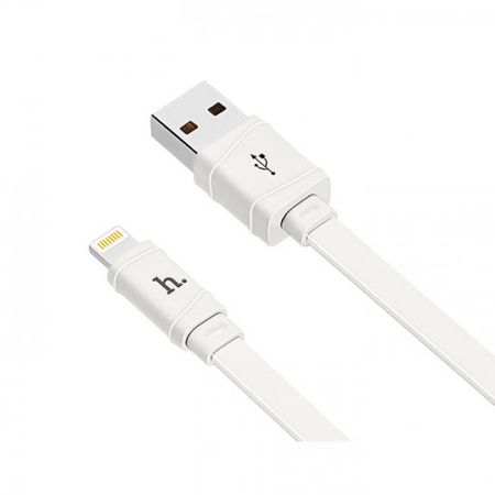 Кабель Hoco X5 (USB) Bamboo Charging Lightning 100 см (белый)