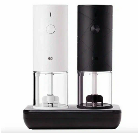 Набор электрических мельниц Xiaomi HuoHou 2шт (HU0290) (черный/белый)