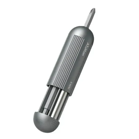Набор отверток Xiaomi ATuMan Duka Xmini Pocket Screwdriver Kit 9 в1 (серый)
