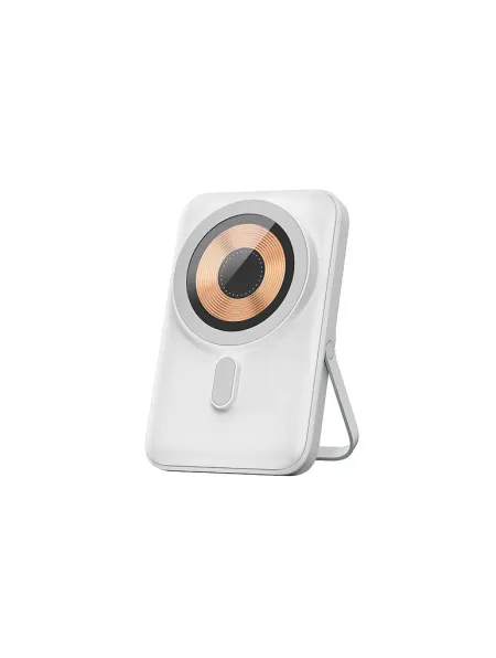 Внешний аккумулятор WiWU Trunk Series MagSafe 10000mAh 20W с подставкой (Wi-009) (белый)