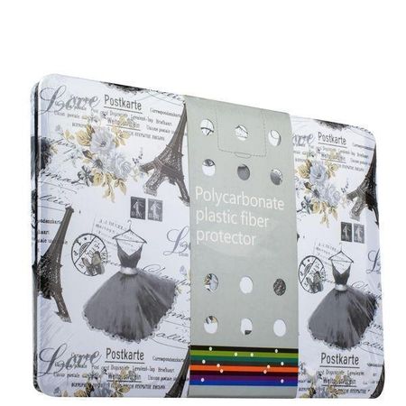 Чехол-накладка BTA-Workshop для Apple MacBook 12 открытка вид 2 рисунок (черный)