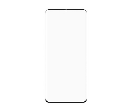 Защитное стекло Glass PRO для Samsung Galaxy S21 FE цветное (черная рамка)