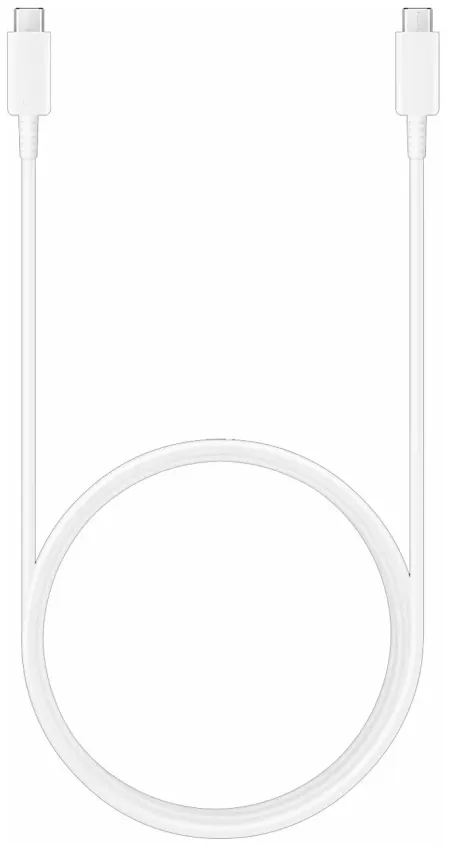 Кабель Samsung Type-C/Type-C 5А 1.0m (белый) (EP-DN975)