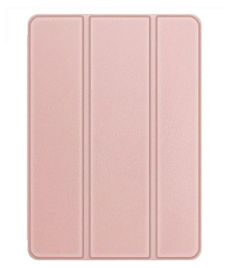 Чехол-книжка Smart Case для Apple iPad Pro 12.9 (2020 / 2021) (искусственная кожа с подставкой) (розовое золото)