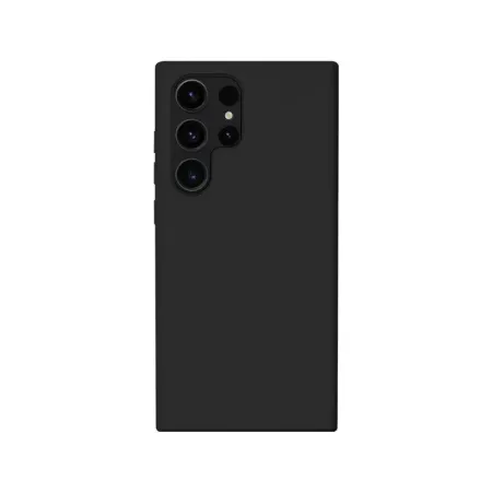 Чехол-накладка Kzdoo iCoat Liquid Series для Samsung Galaxy S23 Ultra силиконовый (черный)