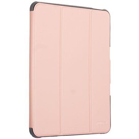 Чехол-книжка Mutural Folio Case для Apple iPad Pro 12.9 (2020/2021/2022) (полиуретан с подставкой) (розовый)