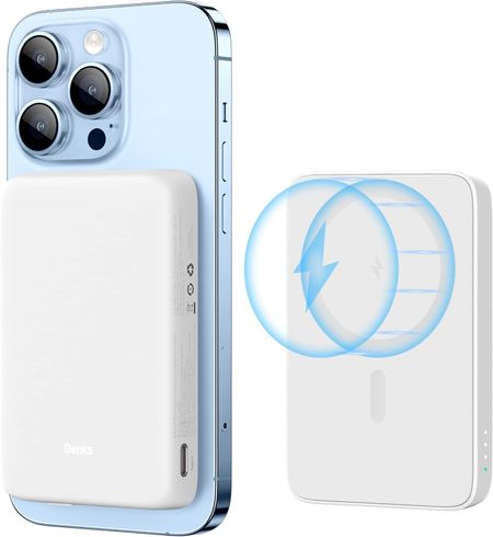 Внешний аккумулятор Benks MP07 MagSafe 10000mAh USB/Type-C (белый)