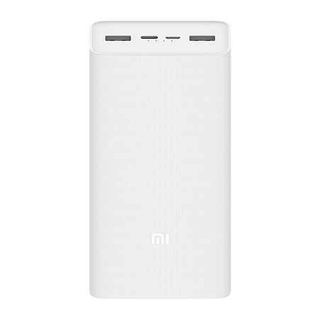 Универсальный внешний аккумулятор Xiaomi Mi Power Bank 3 30000 mAh (PB3018ZM) (белый)