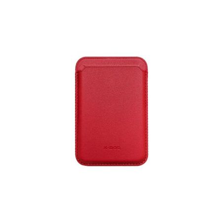 Чехол K-Doo Leather Wallet MagSafe (Red)
