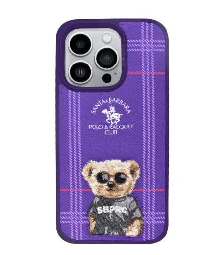 Чехол-накладка Santa Barbara Dustin для iPhone 14 Pro пластиковый (фиолетовый)