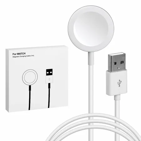 Беспроводное зарядное устройство Hoco (CW44) Wireless Charger (5V/1A) для Apple Watch (белый)