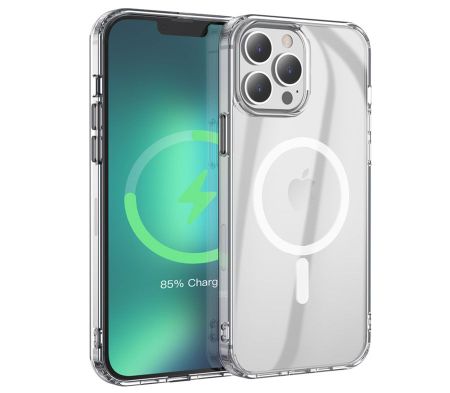 Чехол-накладка Hoco Magnetic Series TPU для iPhone 14 Pro силиконовый (прозрачный)