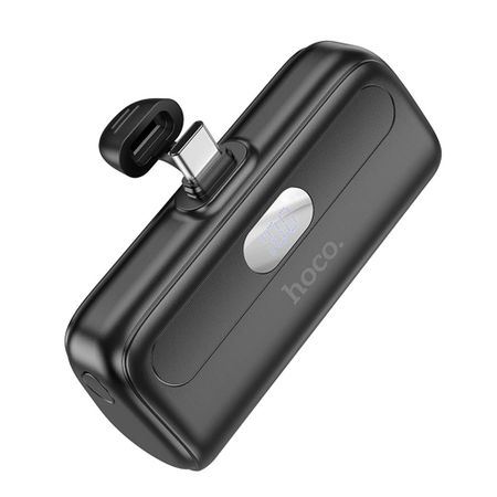 Внешний аккумулятор Hoco J116 Cool 5000mAh Type-C/Lightning (черный)