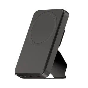 Внешний аккумулятор Hoco J125A Power MagSafe 10000mAh Type-C/подставка (черный)