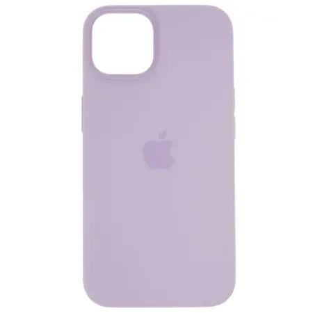 Чехол-накладка Silicone Case with MagSafe для iPhone 15 силиконовый (фиолетовый)