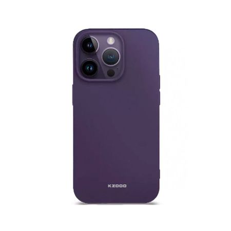Чехол-накладка Kzdoo Q Series для Apple iPhone 14 Plus силиконовый (фиолетовый)