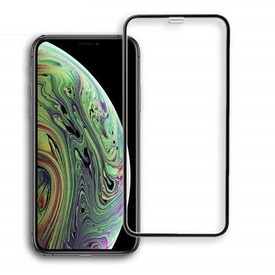 Защитное стекло Remax Ultra-thin 2.5D 9H 0.15мм для Apple iPhone 11 Pro Max/Xs Max антибликовое (черный)