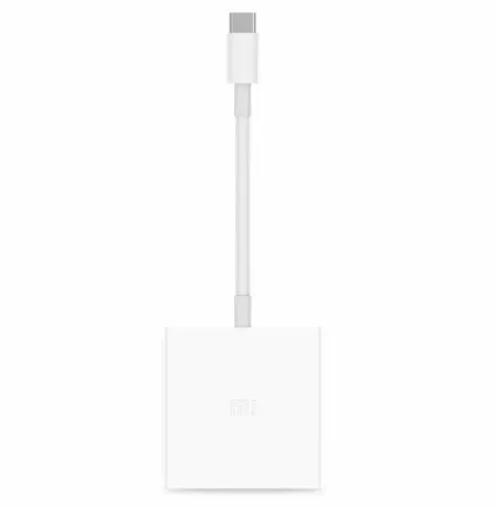 Адаптер Xiaomi Type-C - USB/HDMI (MZJQCH2TM) (белый)