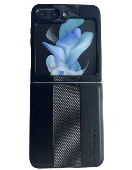 Чехол-накладка Raigor Inverse Aix Series для Samsung Galaxy Z Flip 5 искусственная кожа (черный) теория вероятностей и случайные процессы