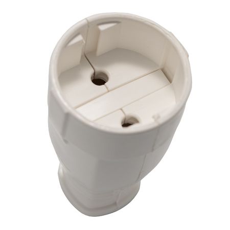 гнездо штепсельное РЕАЛЬНАЯ ЭЛЕКТРИКА РП16-001 б/з белый