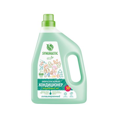 Кондиционер-ополаскиватель для белья SYNERGETIC Реликтовый лес 1,5 л