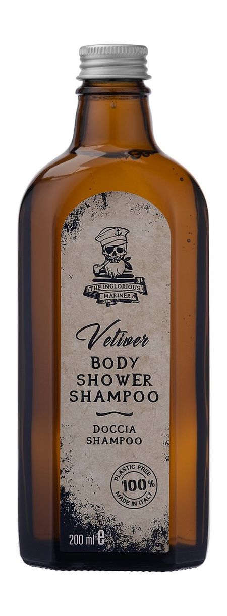 The Inglorious Mariner Vetiver Body Shower Shampoo
