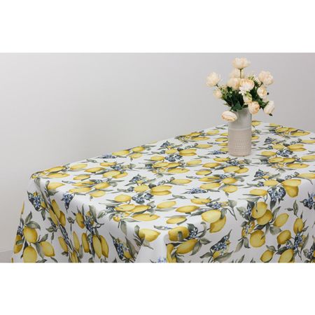 клеенка ESTELLA Лимоны шир.140см желтая, арт.11293