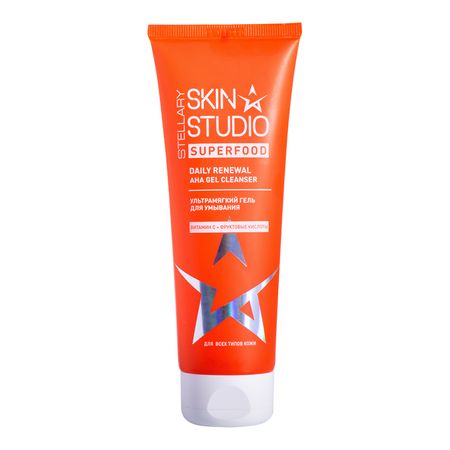 Гель для умывания STELLARY SKIN STUDIO SUPERFOOD ультрамягкий 120 мл