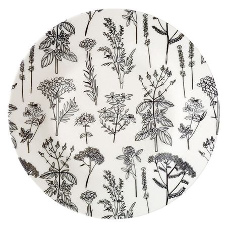 тарелка STOCKHAUS Botanica 20см десертная фарфор