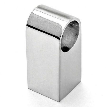 держатель для рейлинга прямой хром 2шт