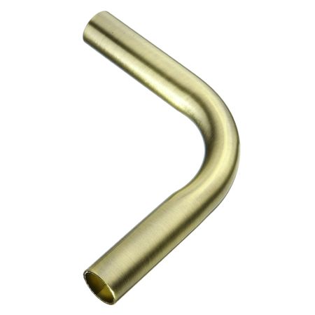 угол поворотный для рейлинга 90град античная бронза