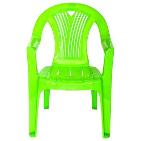 кресло Салют 66x60x84см салатовое пластик в асс-те салют варварята