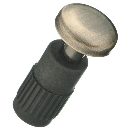 заглушка для рейлинга плоская античная бронза